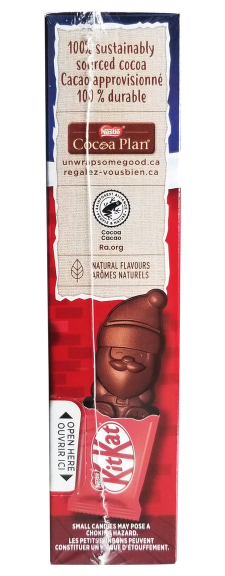 Nestle Kit Kat Chocolate Santas 12ct, 130g/4.5 oz. Box {Imported from Canada}