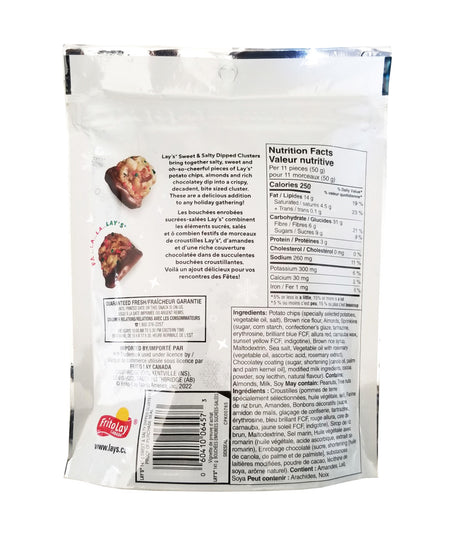 Sweet & Salty Dipped Potato Chips Clusters, 141g/4.9 oz. Bag {Imported from Canada}