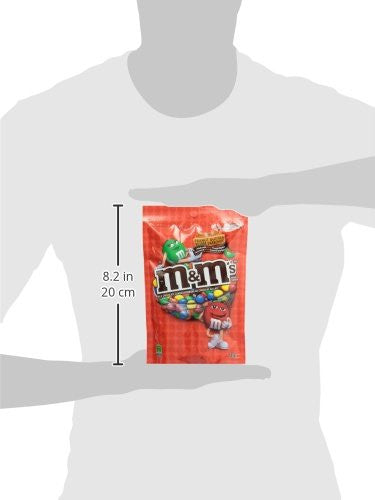 M&Ms Peanut Butter Chocolate Candy, 230g / 8.1oz bag size