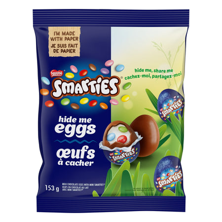 Nestle Smarties Hide Me Eggs 153g/5.4oz Bag