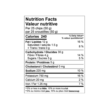 Hardbite Wild Onion & Yogurt All Natural Potato Chips, 150g/5.3oz., {Imported from Canada}