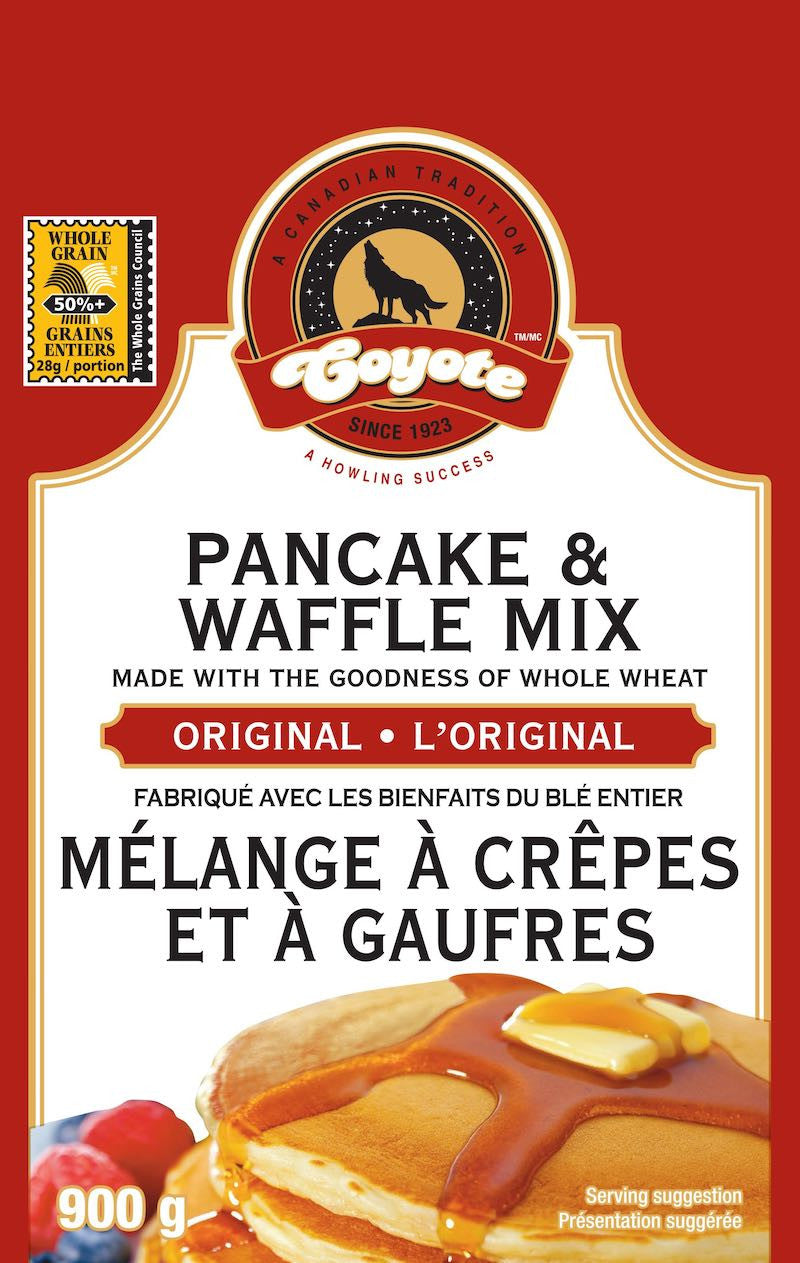 Coyote Original Pancake Mix, 900g/31.8 oz., {Imported from Canada}