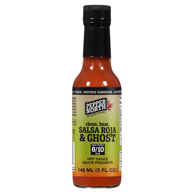 Pepper North Artisan Foods No Joke, Salsa Roja & Ghost Hot Sauce, 148ml/5  fl. oz. {Imported from Canada}