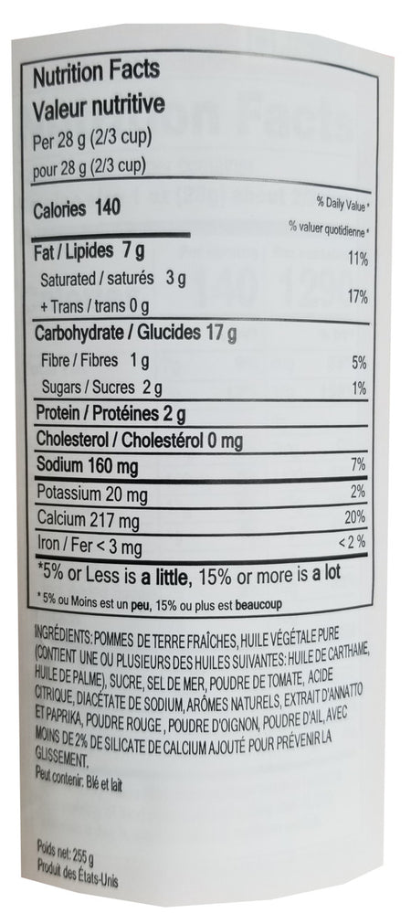 Pik-Nik Ketchup Fries, Thick Cut Potato Sticks, 255g/9 oz. {Imported from Canada}