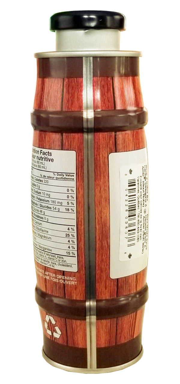 Pure Canadian Grade A Amber Maple Syrup, 500mL/16.9 fl. oz. Bottle {Imported from Canada}