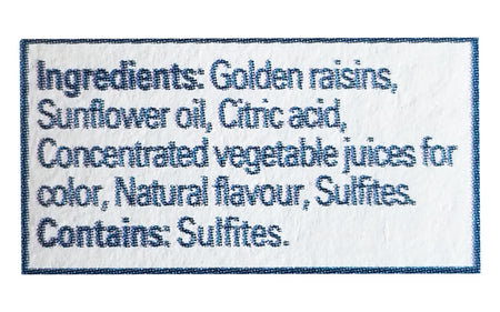 Sun-Maid Fruity Raisin Snacks, Sour Blue Raspberry, 140g/5 oz. Box {Imported from Canada}