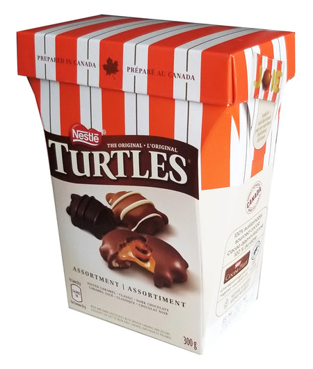 Nestle the Original Turtles Assortment, 300g/10.5 oz., Box {Imported from Canada}