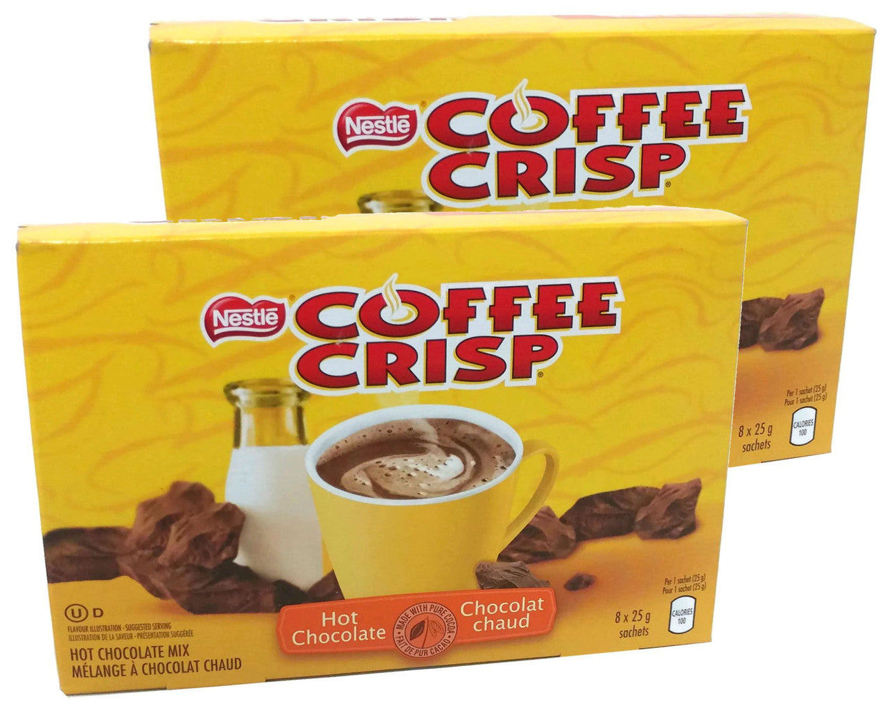 Nestle Coffee Crisp Hot Chocolate Mix 16pks, 400g (14oz) {Canadian}