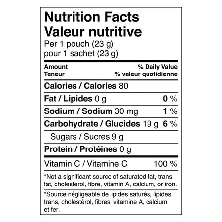 Mott's Fruitsations, Gluten Free Veggie Berry, 32ct, 723g/1.6lbs, {Imported from Canada}