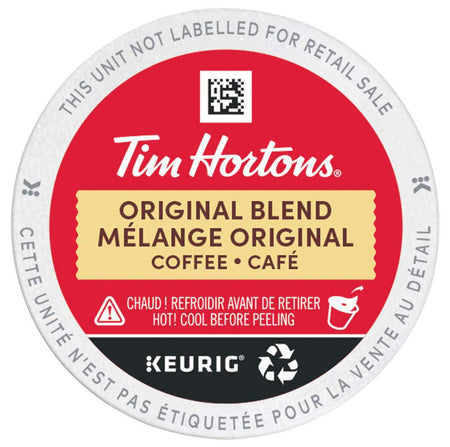 Tim Horton's K-Cup Original 12 Count. {Imported from Canada}