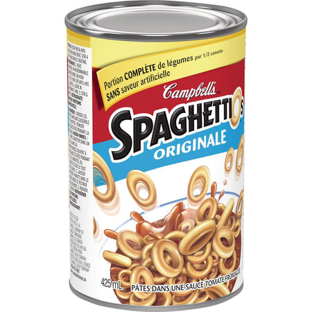 Campbell's SpaghettiOs, Pasta, 425ml/14 oz., {Imported from Canada}