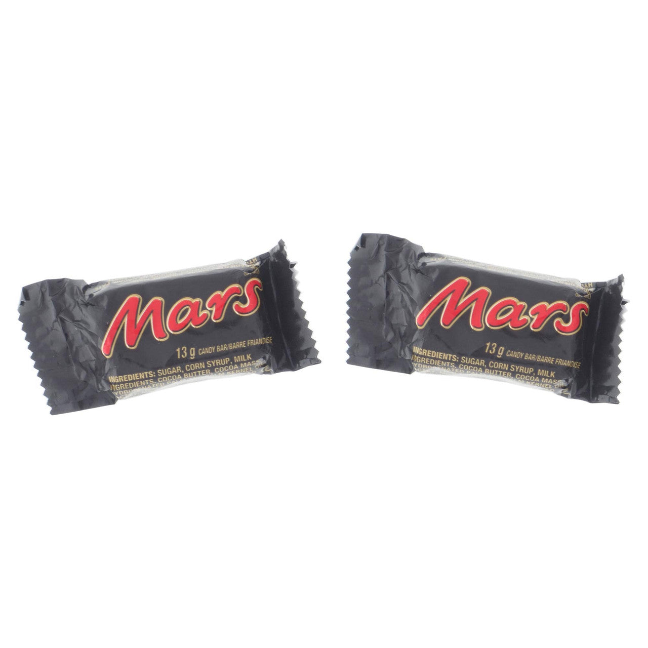 Mars Snack Size Chocolate Candy Bars (10 pk) 130g/4.6 oz., {Imported from Canada}