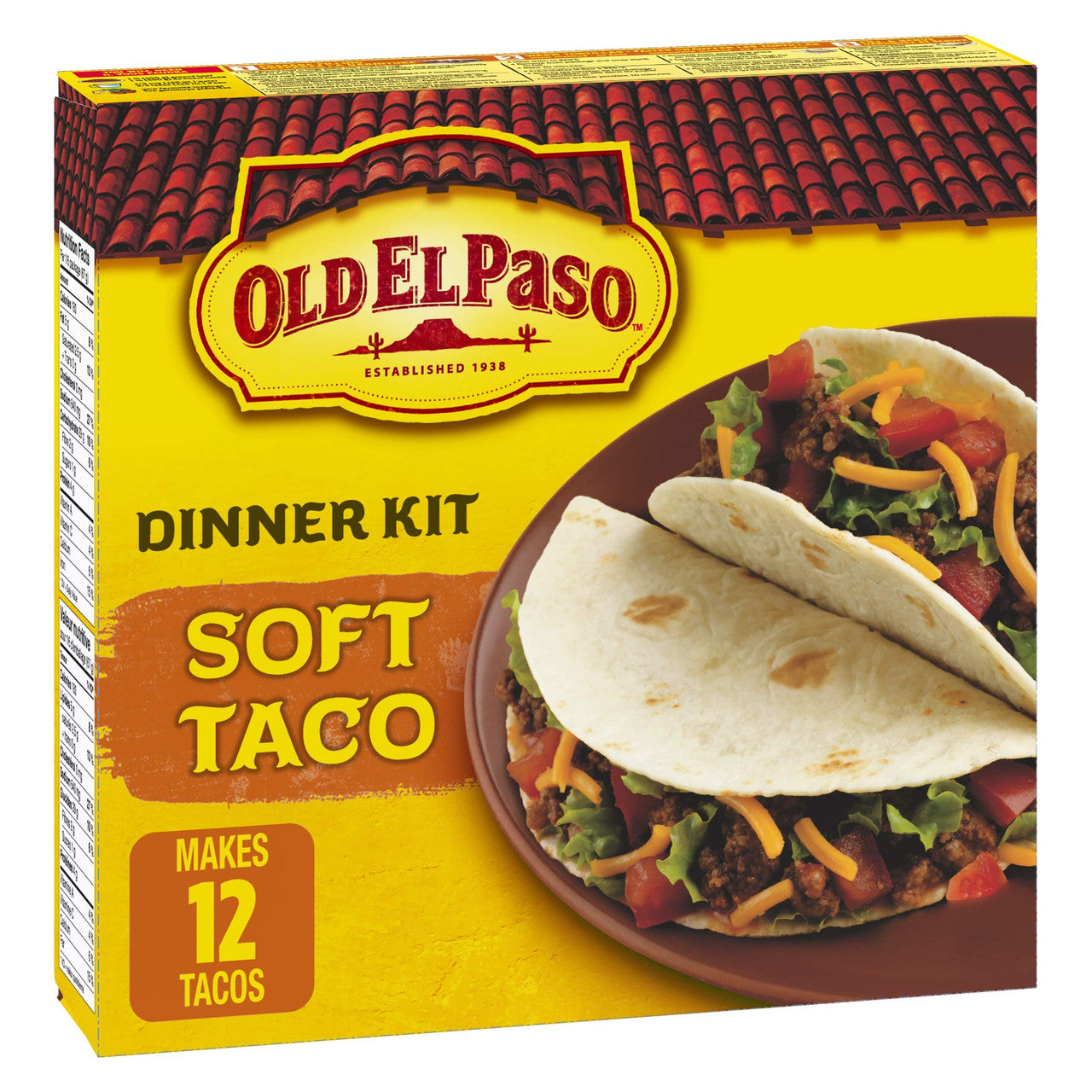 Old El Paso Soft Taco Dinner Kit, 400g/14.1 oz., {Imported from Canada}