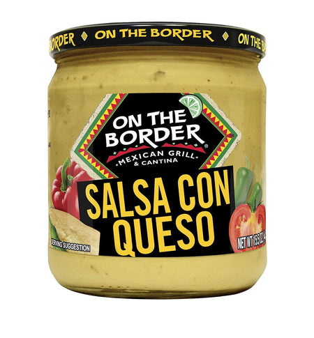 On The Border Salsa Con Queso, 439g/15.5 oz., {Imported from Canada}