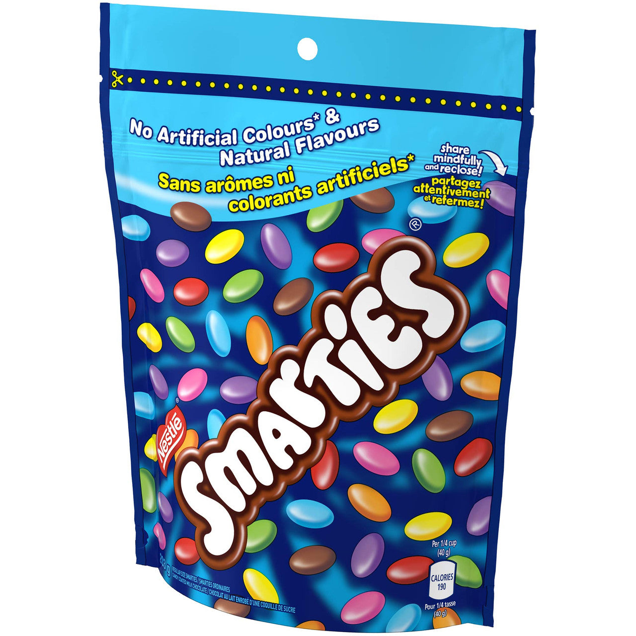 Nestle Smarties Resealable Bag,  203g/7.2oz, {Imported from Canada}