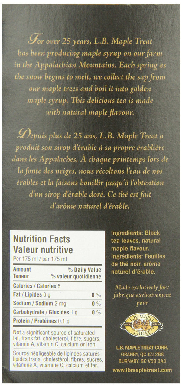 L B Maple Treat Maple Tea, 50gm/1.76oz {Imported from Canada}