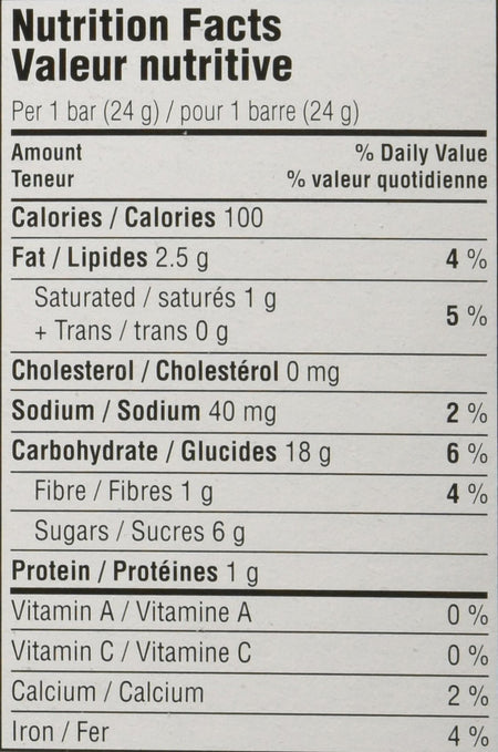 Kirkland Soft and Chewy Chocolate Chip Granola- 60x24g{Imported from Canada}