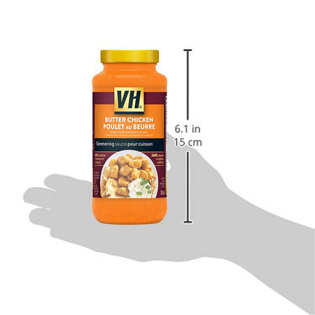 VH Butter Chicken Cooking Sauce, 341ml/11.5oz, Jar {Imported from Canada}