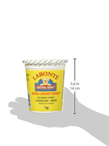 Labonte Pure & Natural Extra Creamy Honey, (1kg/2.2lbs.) {Imported from Canada}