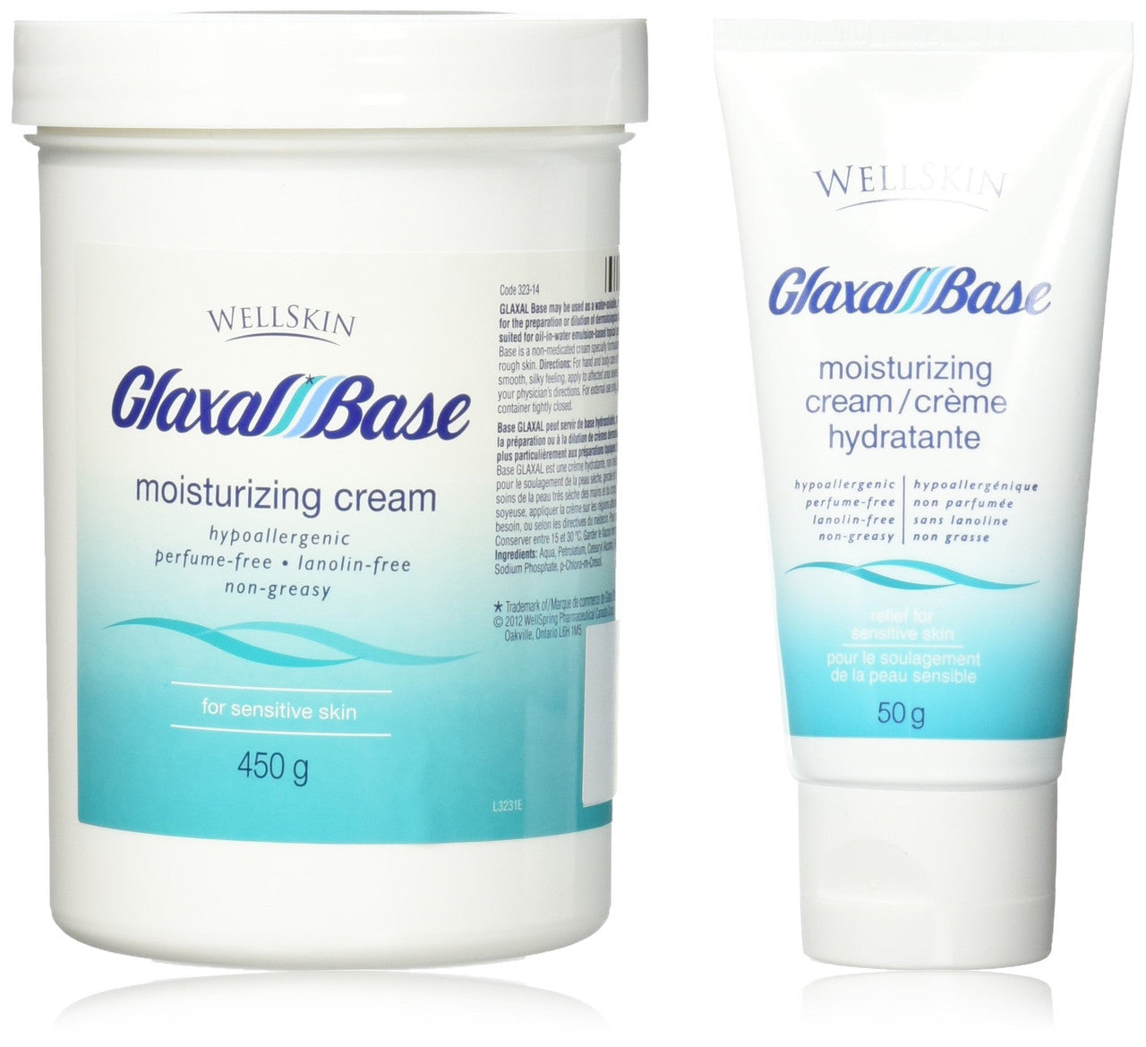 Glaxal Base Moisturizing Cream - 450g+50g {Imported from Canada}