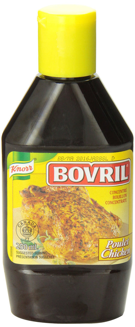 Knorr Bovril Chicken Concentrated Liquid Stock, 250mL/8.45oz, (3 Pack) (Imported from Canada)