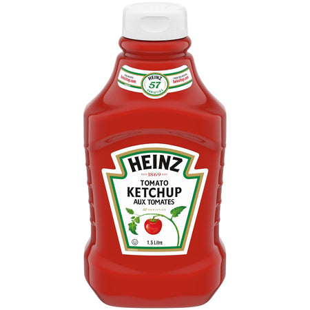 HEINZ Ketchup, 1.5 Liters/50.72 Fluid Ounces {Imported from Canada}