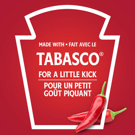 Heinz Hot & Spicy Ketchup with Tabasco, 750ml/ 26 oz. Bottle, {Imported from Canada}