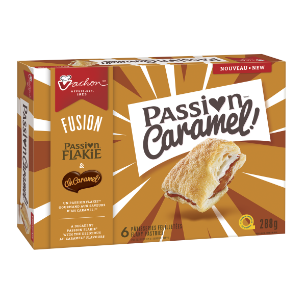 NEW!! Vachon Fusion Passion Caramel Pastries 288g/10 oz.,  {Imported from Canada}