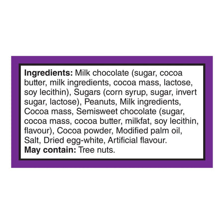 Snickers Peanut Brownie Caramel Chocolate Squares, Bag, 136g/4.8 oz., {Imported from Canada}