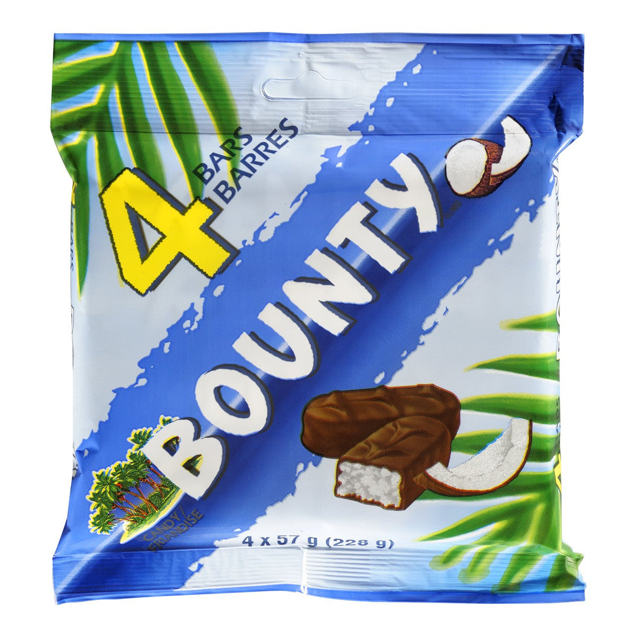 Bounty Chocolate 4 Pack 228g/10.15oz {Imported from Canada}