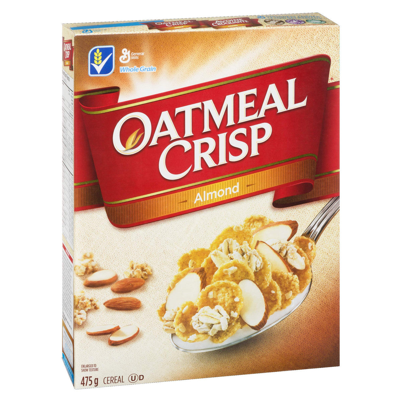 Oatmeal Crisp Almond, 475g/16.7oz, (Imported from Canada)