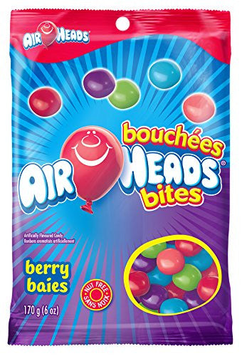 Airheads Bites Berries 170g/5.99 Ounces {Imported from Canada}