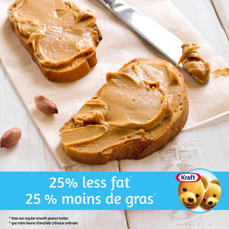 Kraft Smooth Light (25%less Fat) Peanut Butter 500g/17.6 oz.,{Canadian}