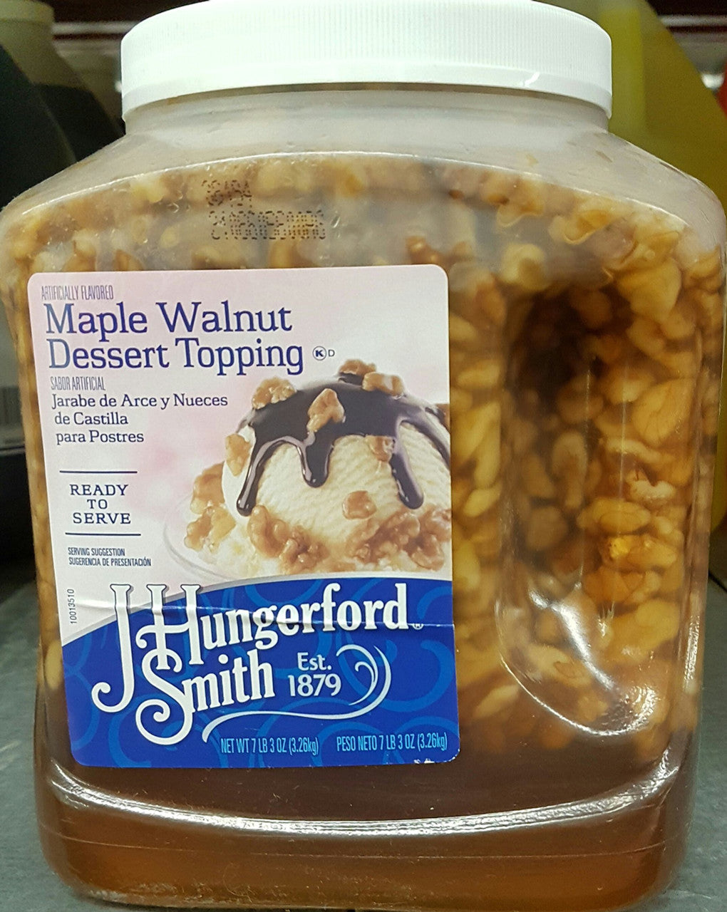 Hungerford Smith Maple Walnut Dessert Topping (7lbs) {Imported from Canada}