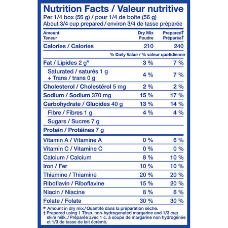 Kraft Dinner Original Macaroni and Cheese, 340g/12 oz. (12pk) {Imported from Canada}