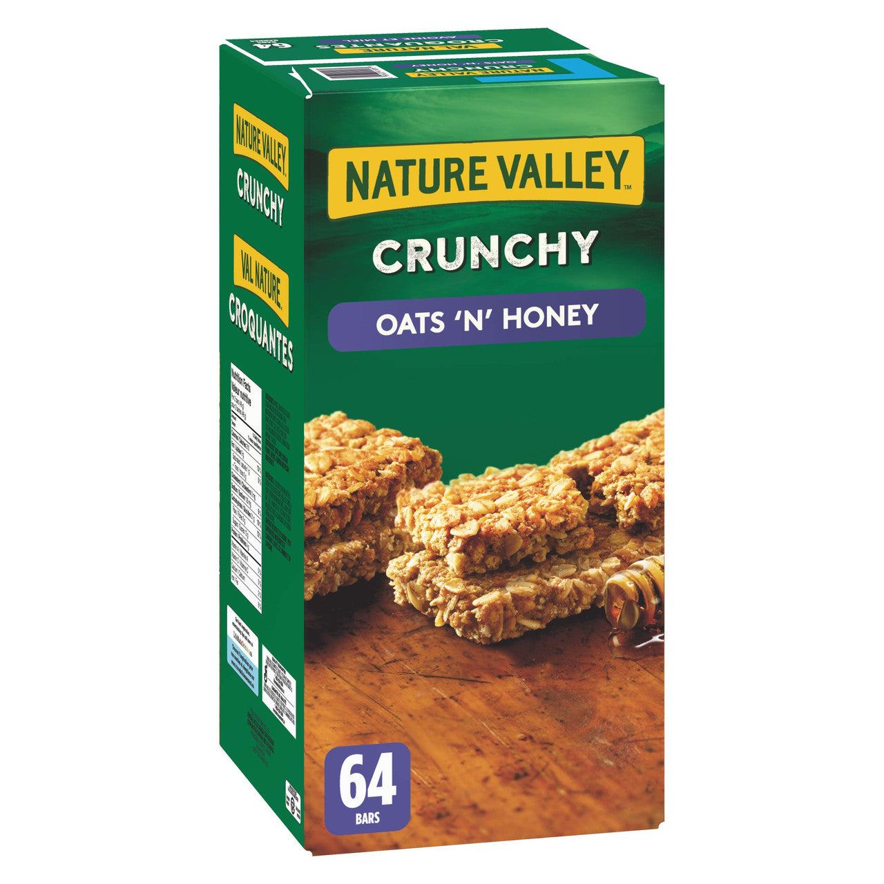 Nature Valley Oats 'n' Honey Crunchy, 64pk, 1.47kg/3.2 lbs., {Canadian}