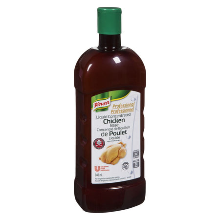 KNORR Liquid Concentrated Base, Chicken, 946 mL/32 fl.oz., {Imported from Canada}