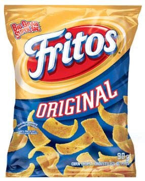 Box of FRITOS Original Corn Chips (37ct x 90g/3.17oz) (Imported from Canada)