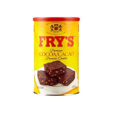 Fry's Premium Baking Cocoa Unsweetened  454g {Imported from Canada}