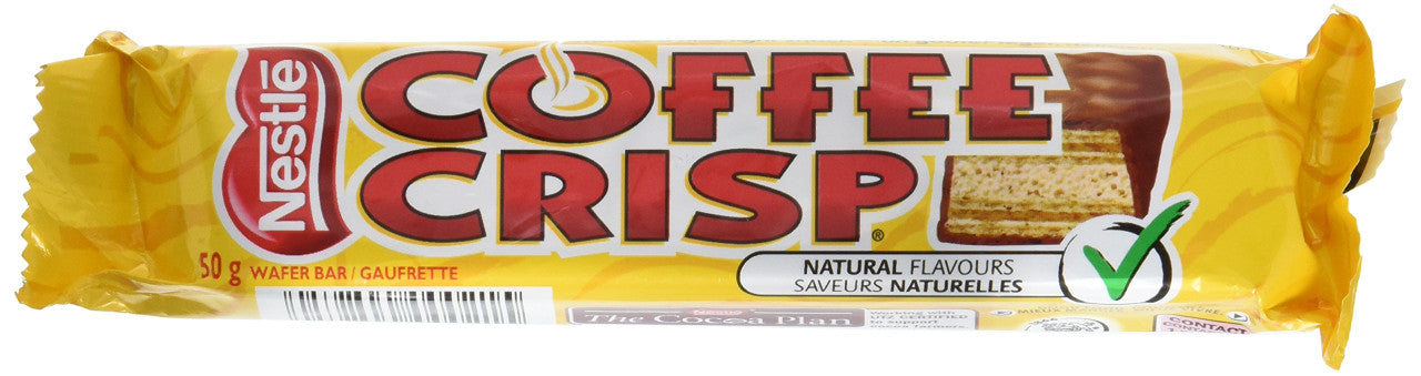 Nestle Coffee Crisp Chocolate Bars  12 Pack {Imported From Canada}