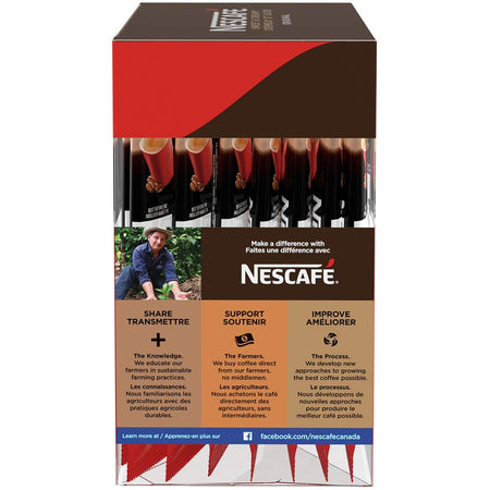 Nescafe Sweet and Creamy Original Sachets 18x22g (Pack of 6, 108 Cups) - Imported from Canada