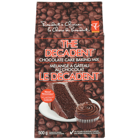 PC The Decadent Chocolate Cake Baking Mix 500g/17.6 oz., {Imported from Canada}