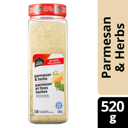 Club House Natural Herbs & Spices One Step Seasoning Parmesan & Herbs 520g