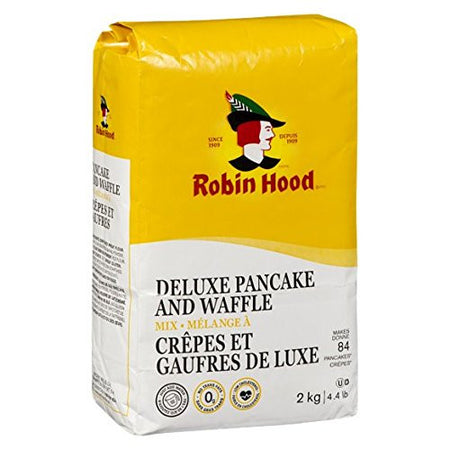 Robin Hood Pancake and Waffle Mix, 2 Kg/4.4 lbs., - {Imported from Canada}
