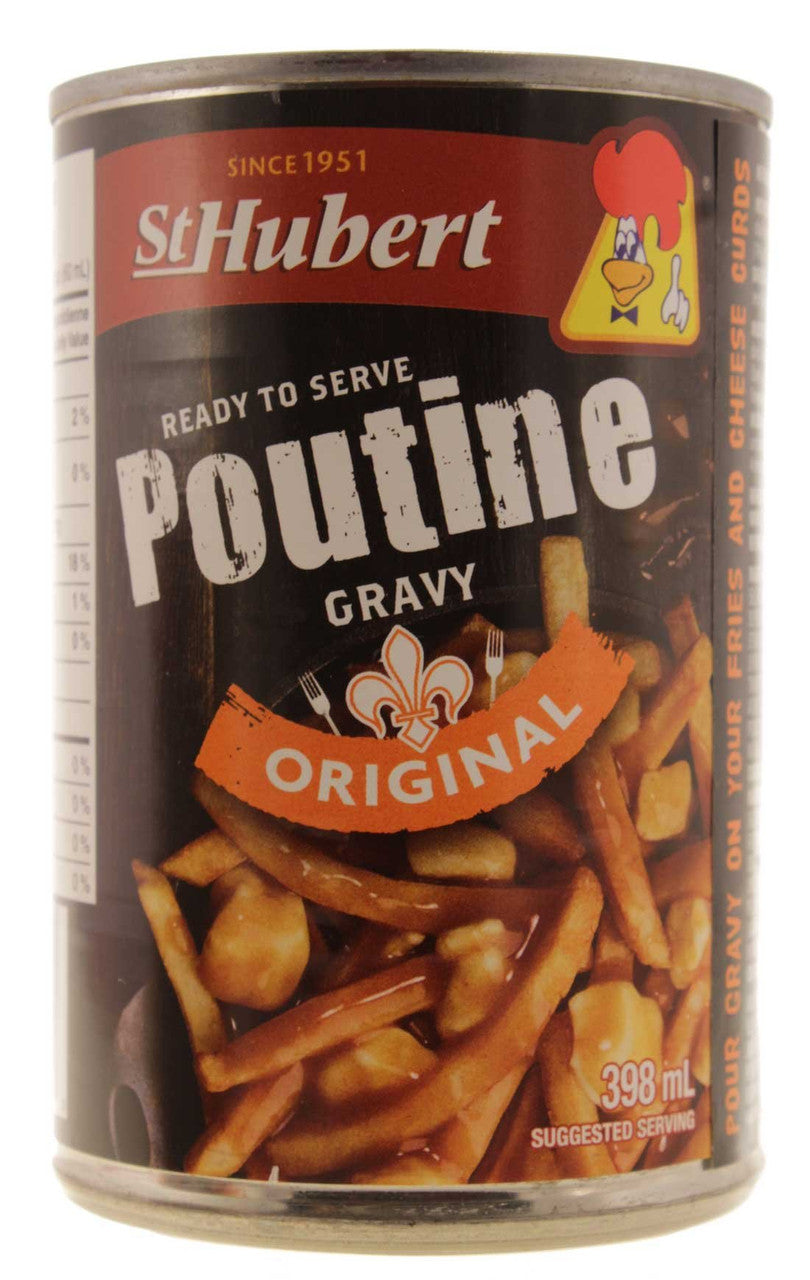 St Hubert Poutine Gravy, 398ml/13.5 fl. oz., Can {Imported from Canada}