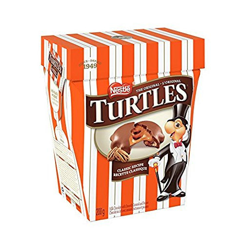 Nestle Turtles 100% Pecan 200g/7.05oz Box, (3 pack) {Imported from Canada}