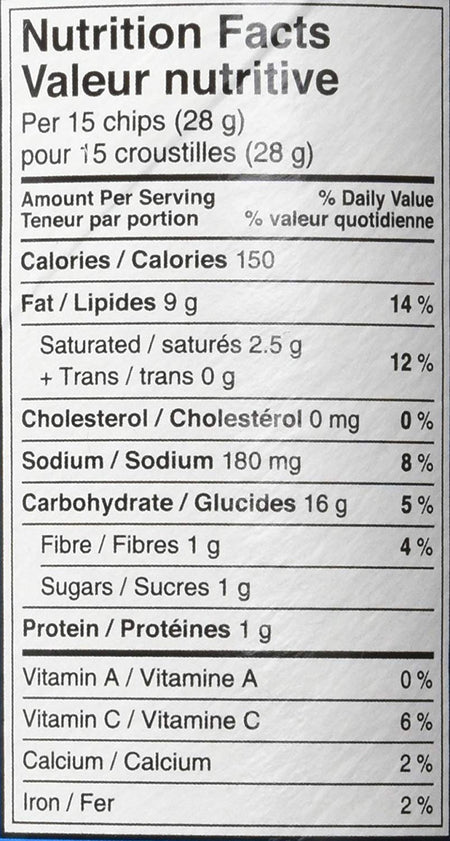 Pringles Salt & Vinegar Potato Chips 156g/5.5oz, Cans, 14 Pack, {Imported from Canada}