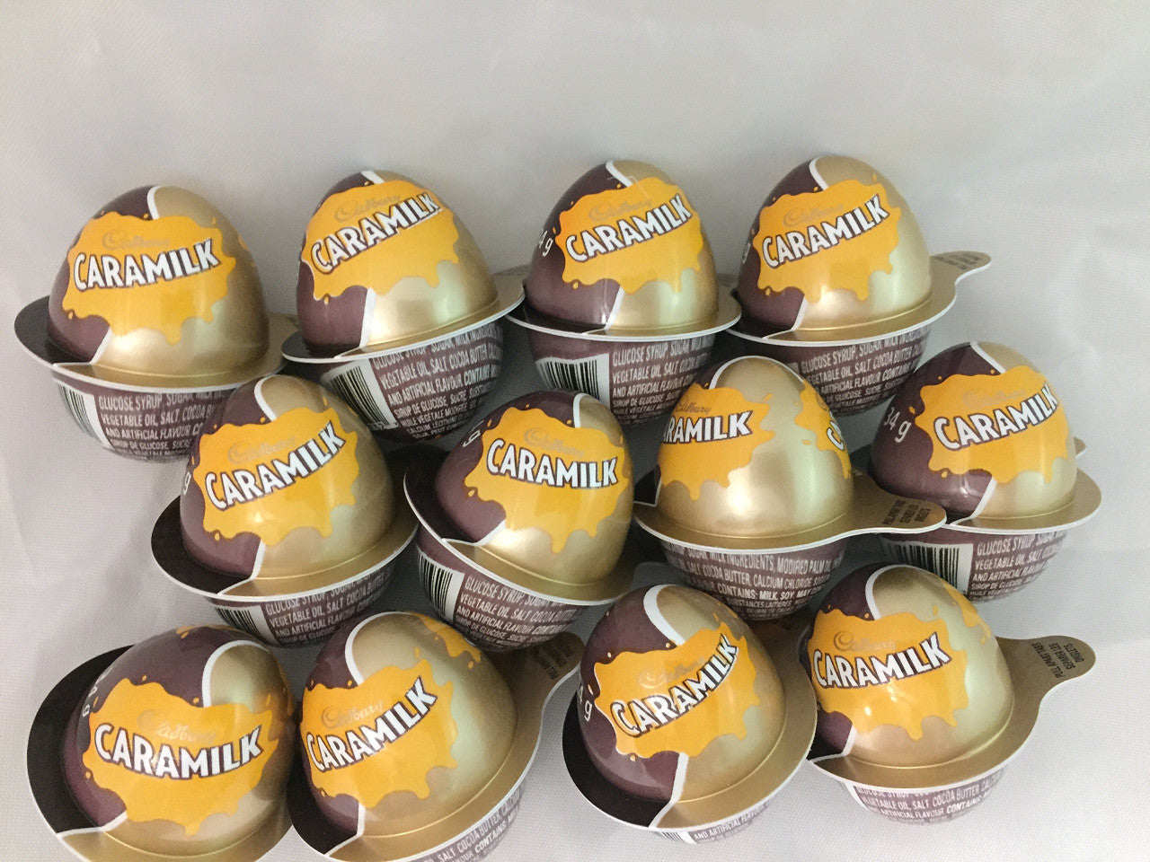 Cadbury Caramilk Chocolate Easter Eggs (12pk) 34g each {Imported from Canada}