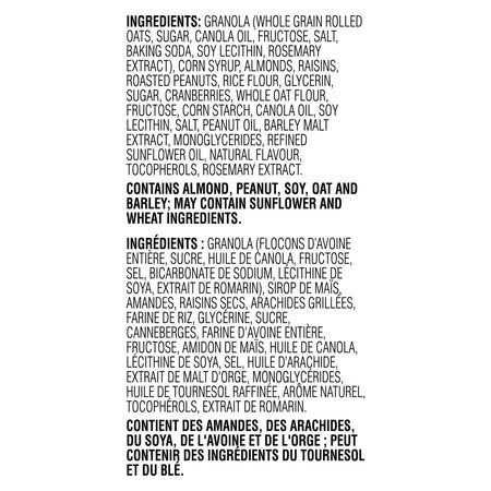 Nature Valley Fruit Nut Chewy Trail Mix, 32pk, 1.12kg/2.5lbs {Imported from Canada}