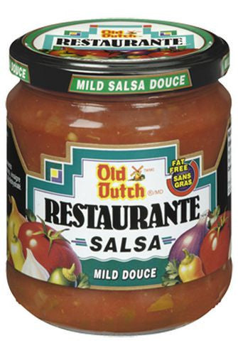 Old Dutch Restaurante Mild Salsa, 430ml/14.5 oz., {Imported from Canada}